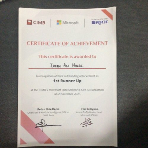 CIMB x Microsoft GenAI & Data Science Hiring Hackathon